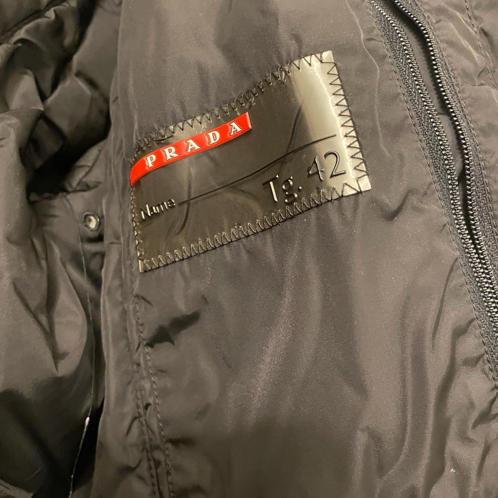Black prada down jacket - Picture 6 of 16